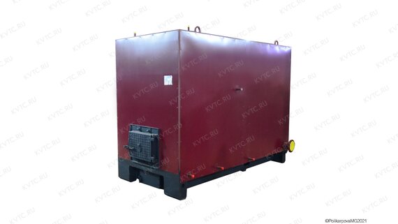 Котел водогрейный 0.8 МВт с топкой ОУР