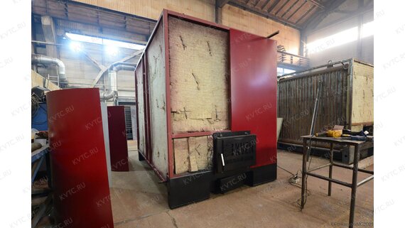 Котел 1.5 МВт с ОУР изготовление